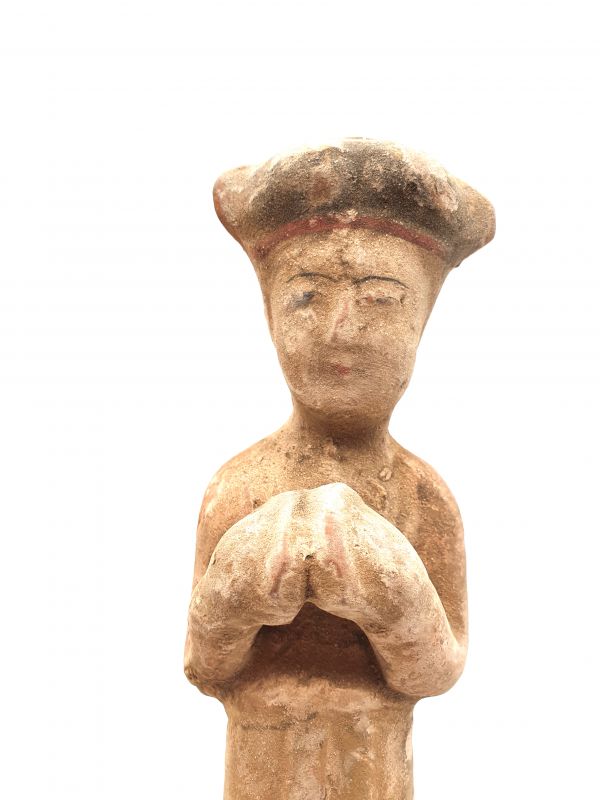 Chinese Terracotta Statue Cymbals 3