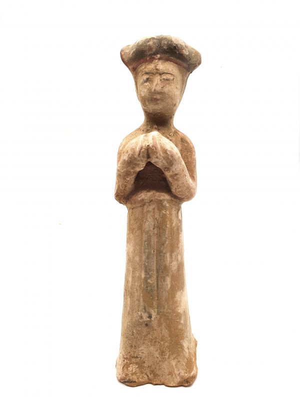 Chinese Terracotta Statue Cymbals 5