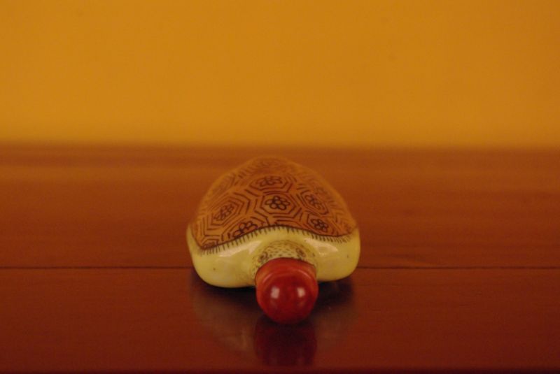 Chinese turtle snuff boxes 1