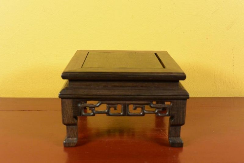 Chinese Wood stand - Chinese table - 14x14x10 2