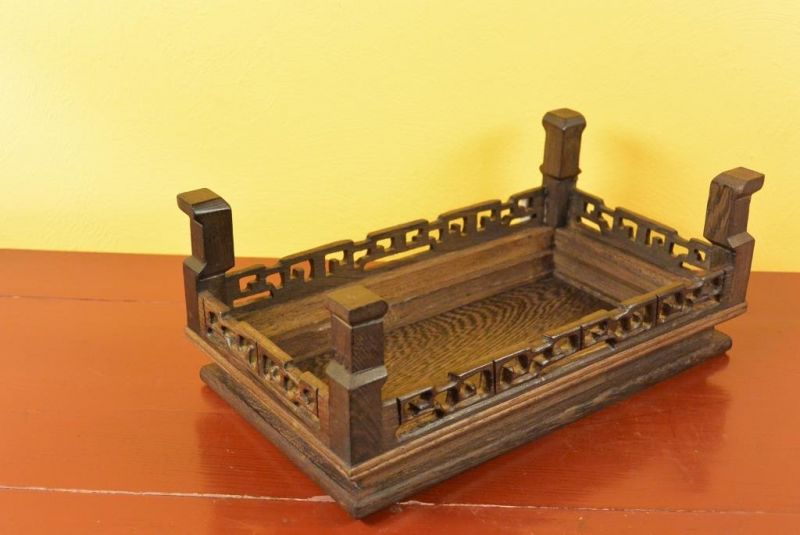 Chinese Wood stand - Chinese table - Size M 5