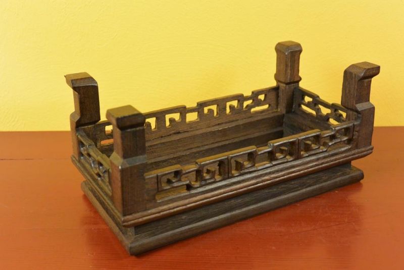 Chinese Wood stand - Chinese table - Size S 5