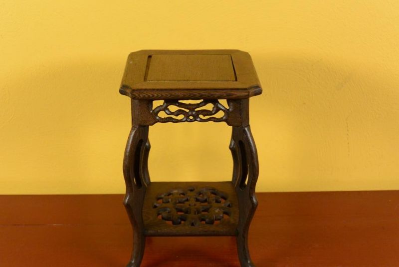 Chinese Wood stand - Chinese table - Wood Stele L1