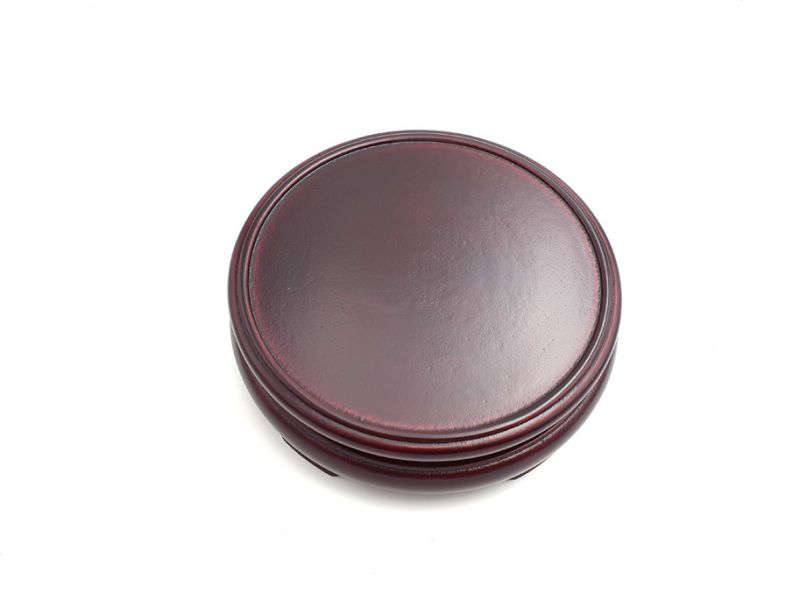 Chinese Wooden Stand - Round 13,0cm 2
