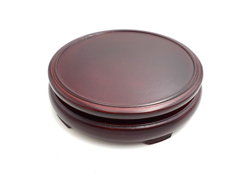 Chinese Wooden Stand - Round 14,0cm 1