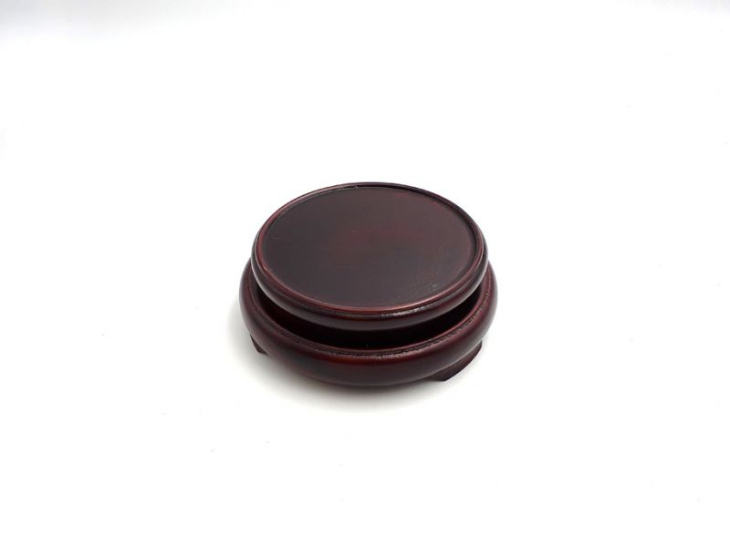 Chinese Wooden Stand - Round 9,0cm 1