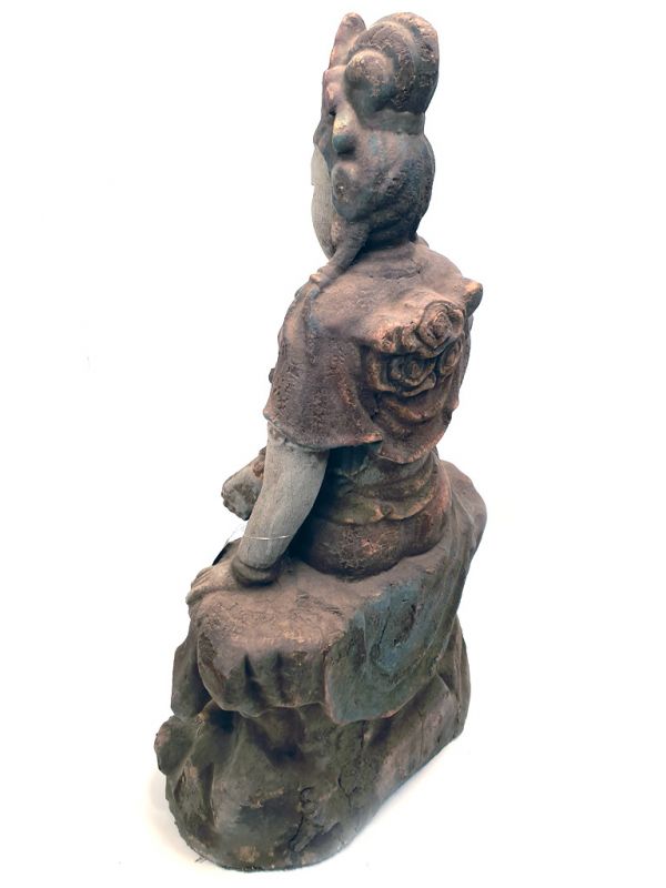 Chinese Wooden Statue Goddess 5