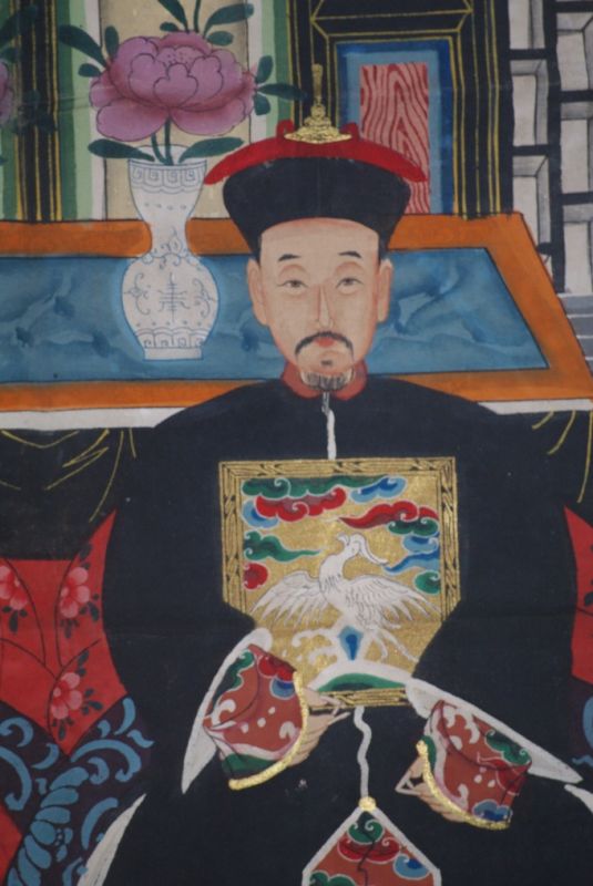 Chinesische Ahnenbilder 2 Personen 3