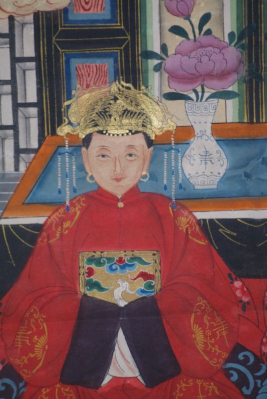 Chinesische Ahnenbilder 2 Personen 4
