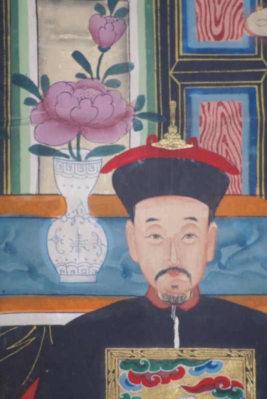 Chinesische Ahnenbilder 2 Personen 5