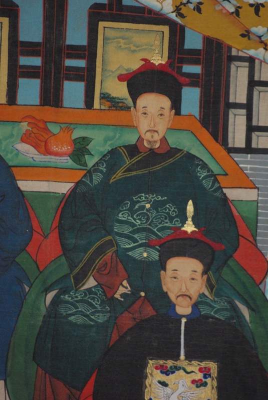 Chinesische Ahnenbilder 4 Personen 4