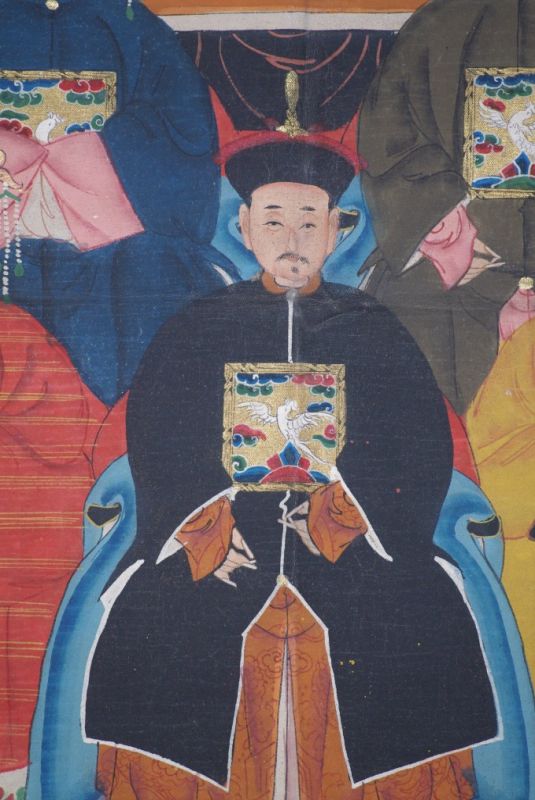 Chinesische Ahnenbilder 5 Personen 5