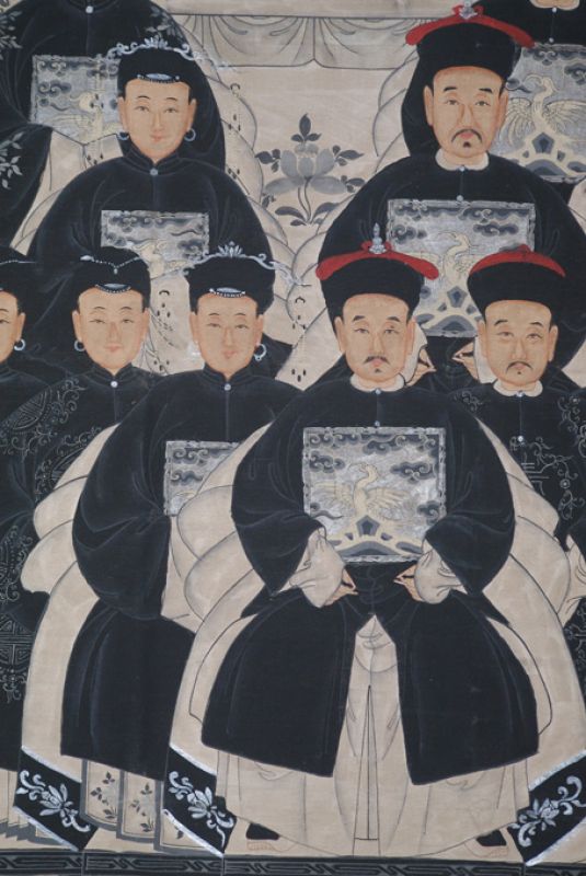 Chinesische Ahnenbilder Medium - 10 Personen 5