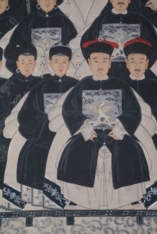 Chinesische Ahnenbilder Medium - 12 Personen 5