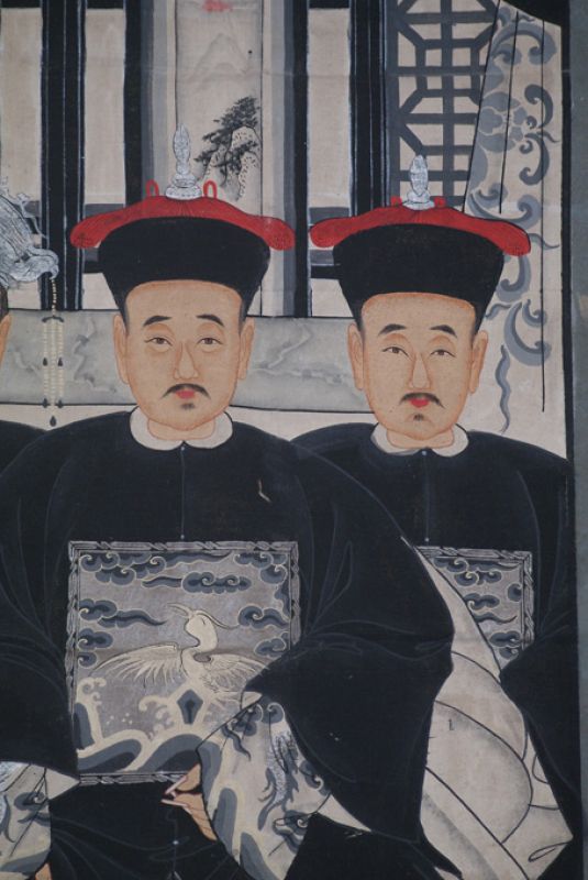 Chinesische Ahnenbilder Medium - 4 Personen 4