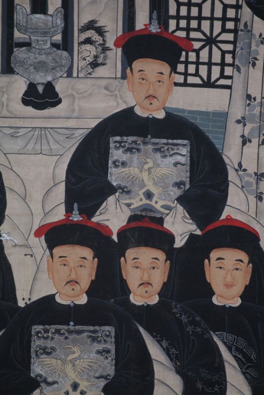 Chinesische Ahnenbilder Medium - 8 Personen 4
