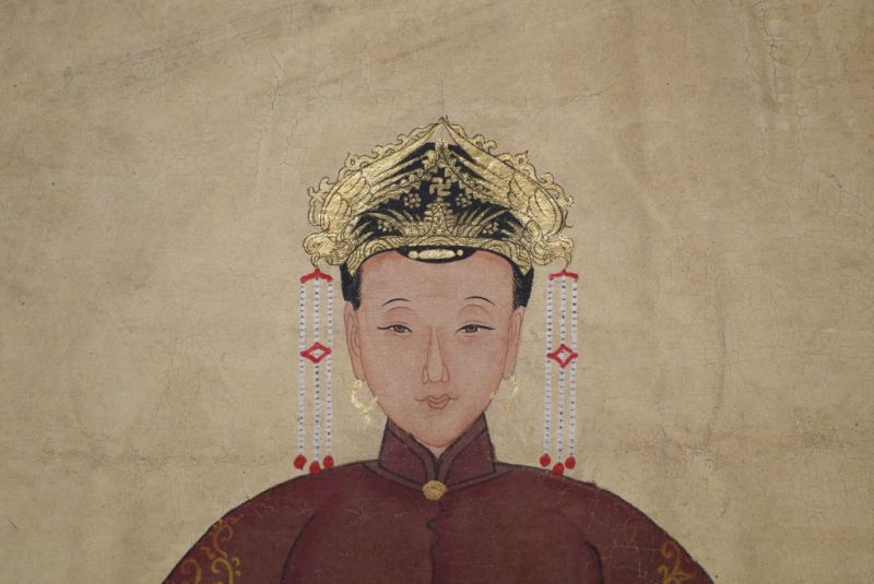Chinesische Ahnenportraits Qing Dynastie 3