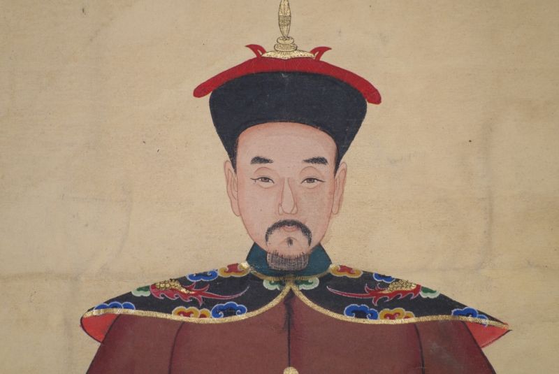 Chinesische Ahnenportraits Qing Dynastie 4