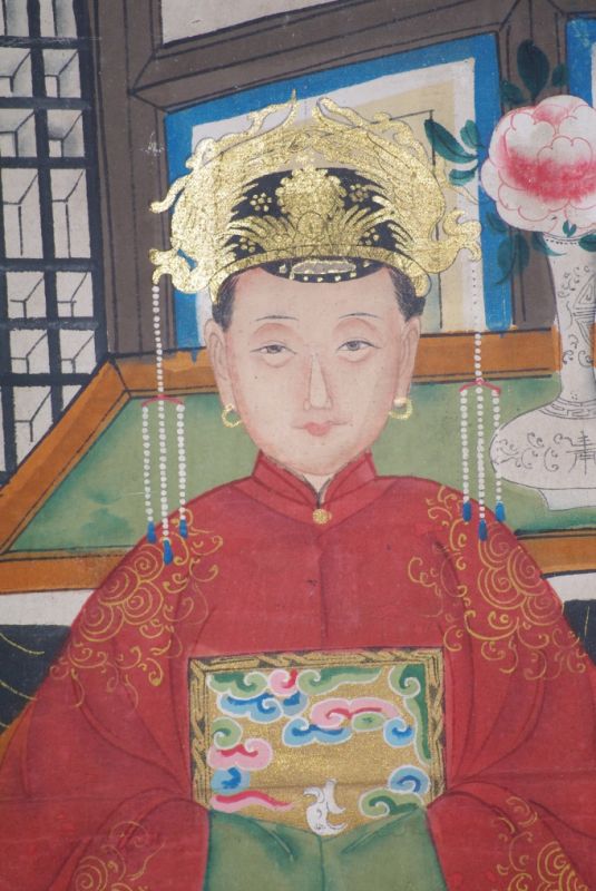Chinesische Ahnenportraits Qing Dynastie 5
