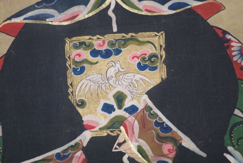 Chinesische Ahnenportraits Schwarz 5