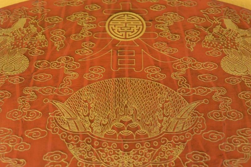 Chinesische Antike Box Hand graviert 3