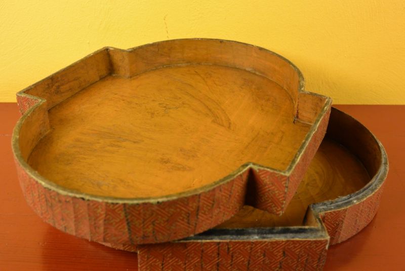Chinesische Antike Box Hand graviert Lampion 5