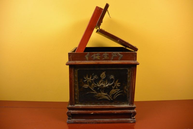 Chinesische Antike Box Make-up-Box 4