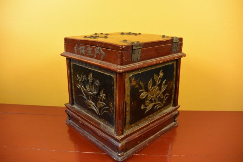 Chinesische Antike Box Make-up-Box 5