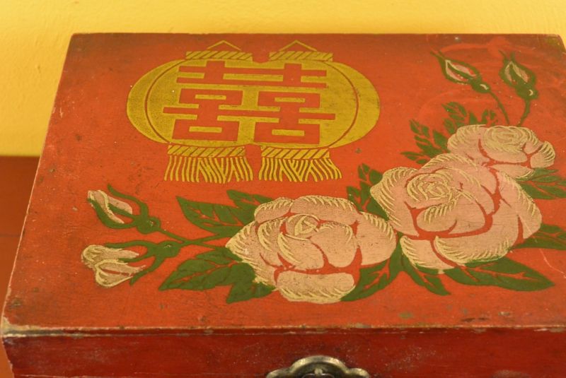 Chinesische Antike Box Mao-Ära 2
