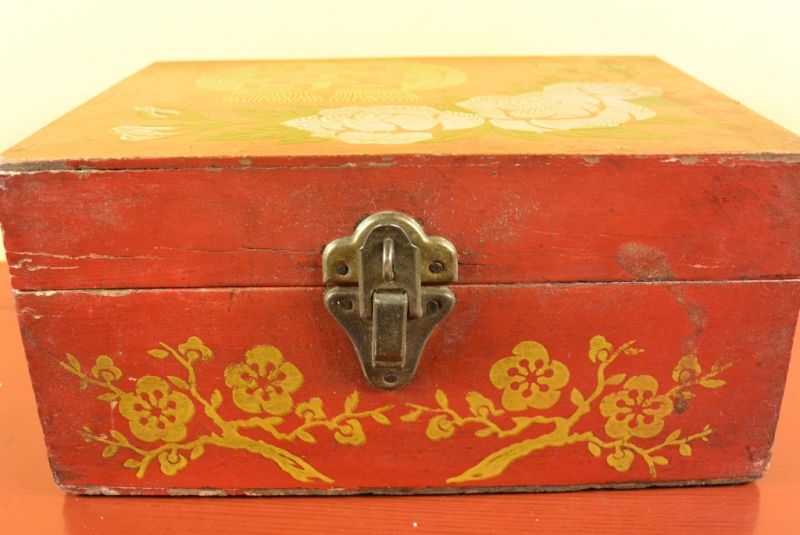 Chinesische Antike Box Mao-Ära 3