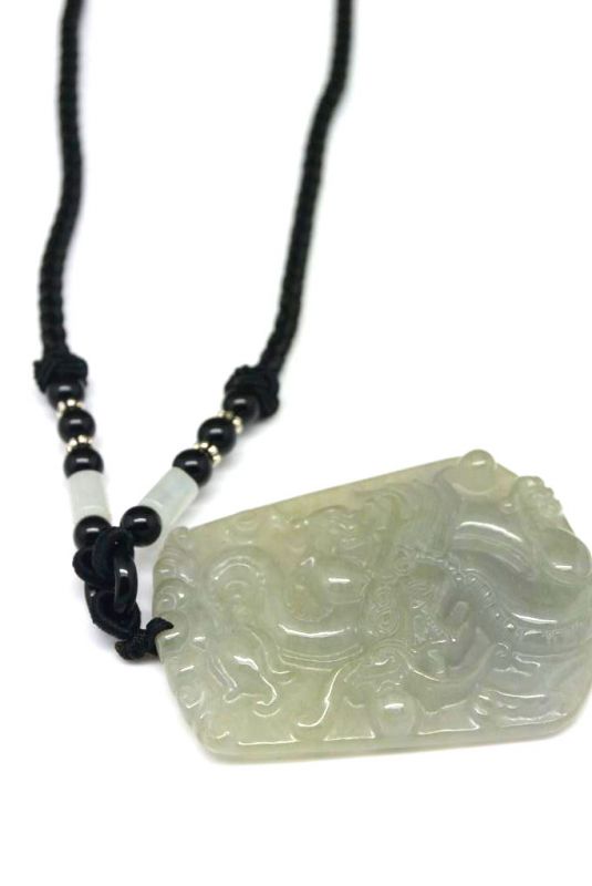 Chinesische Astrologie Jade Anhänger - Drache 2 4