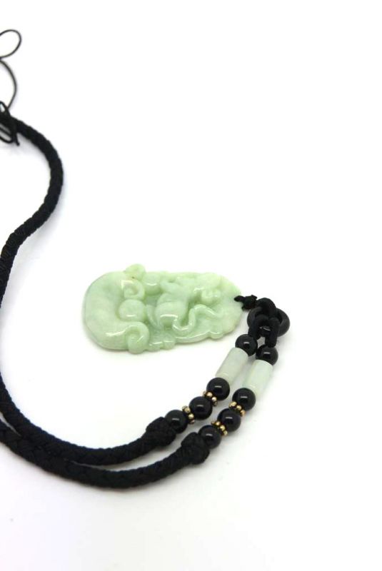 Chinesische Astrologie Jade Anhänger Ratte 4
