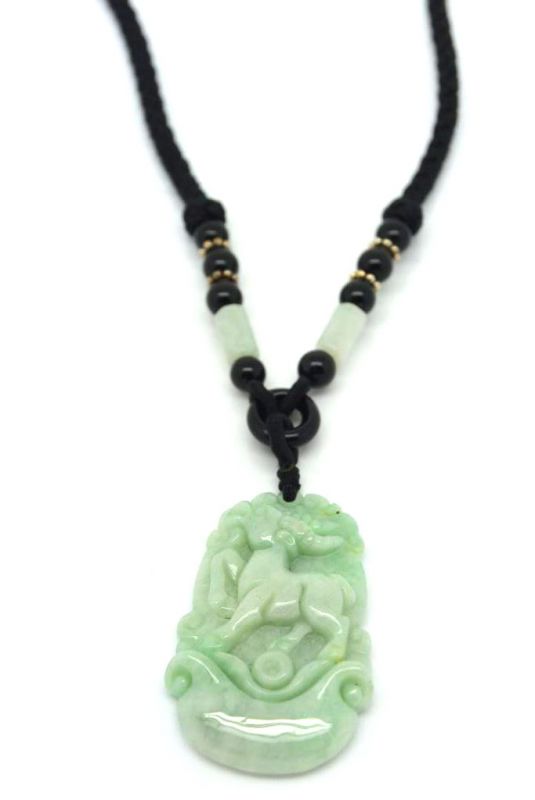Chinesische Astrologie Jade Anhänger Schaf 2