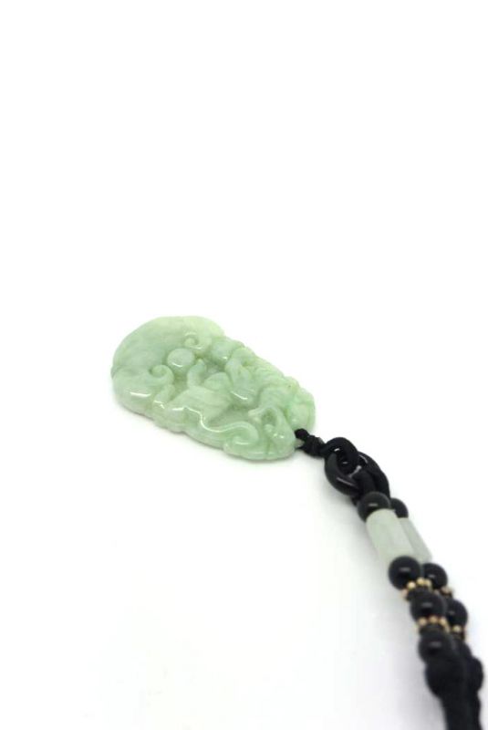 Chinesische Astrologie Jade Anhänger Tiger 4