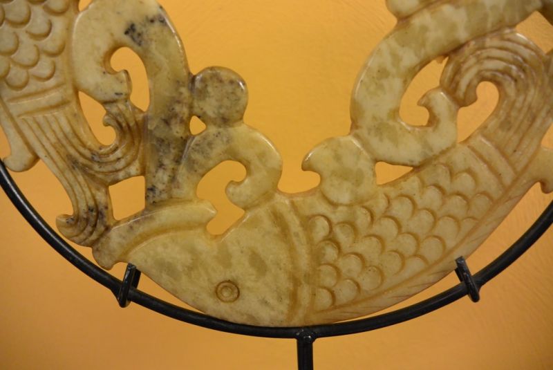 Chinesische Bi Scheiben Fische 3