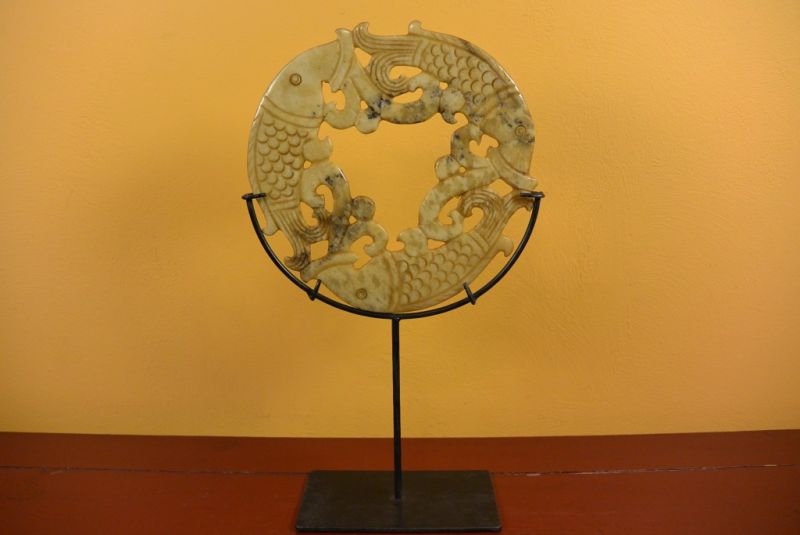 Chinesische Bi Scheiben Fische 5
