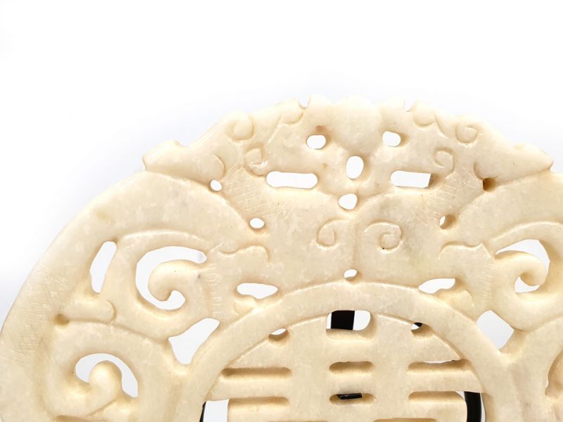 Chinesische Bi Scheiben Gravierte 3