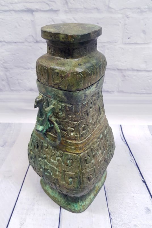 Chinesische Bronzebox 3