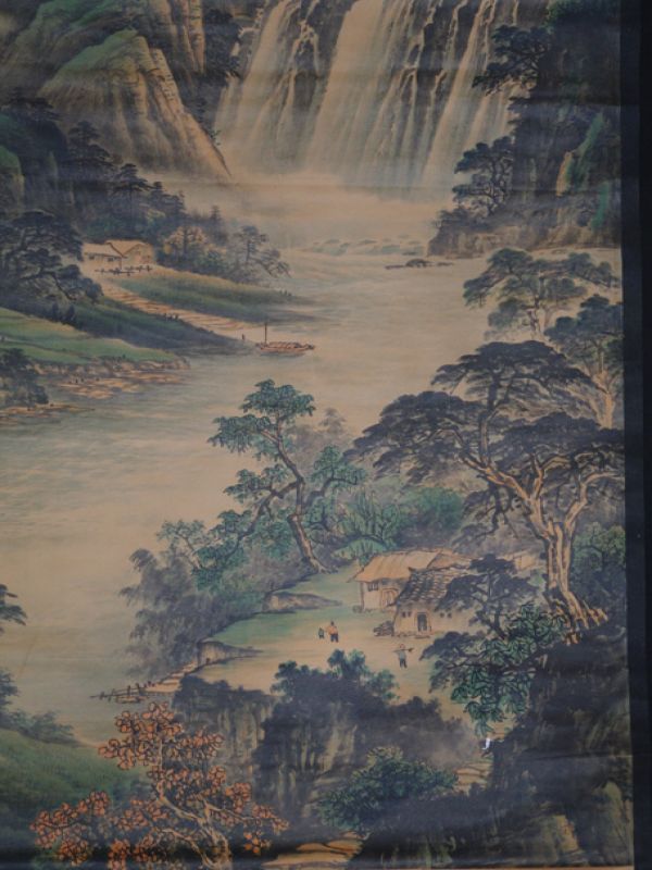 Chinesische Gemälde Kakemono Landschaft 4 3