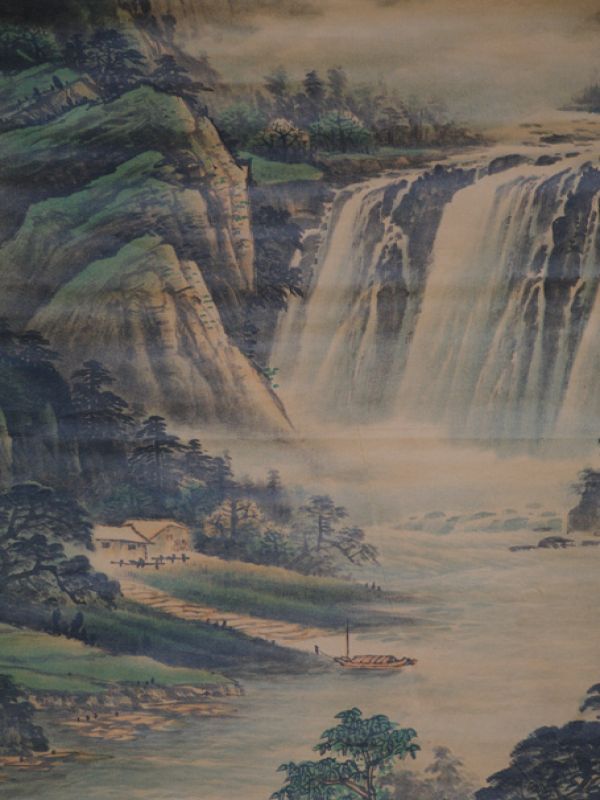 Chinesische Gemälde Kakemono Landschaft 4 5