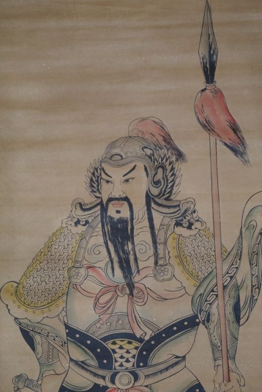 Chinesische Gemälde Kakemono Chinesische Göttlichkeit 2