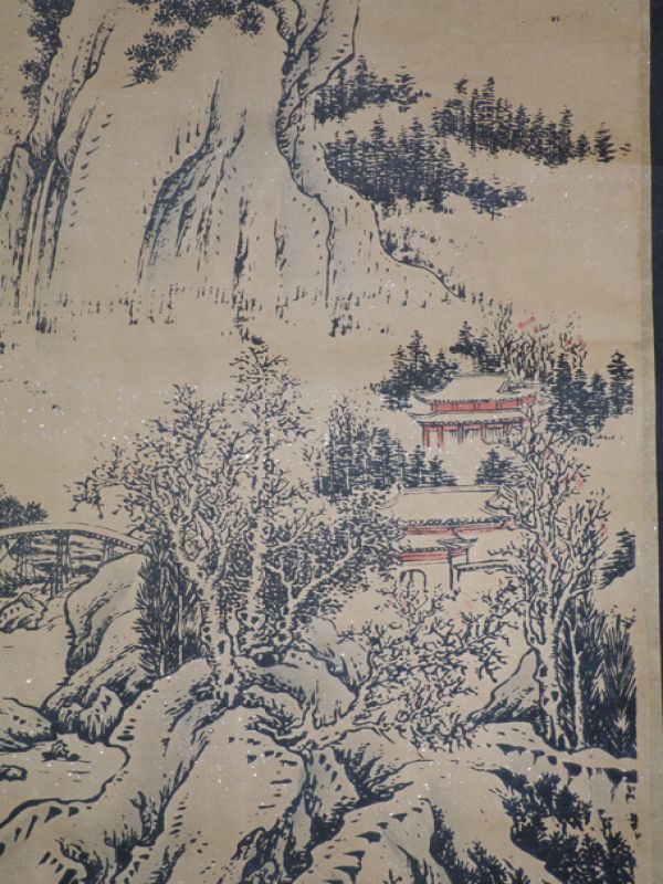 Chinesische Gemälde Kakemono Chinesische Landschaft 3 3