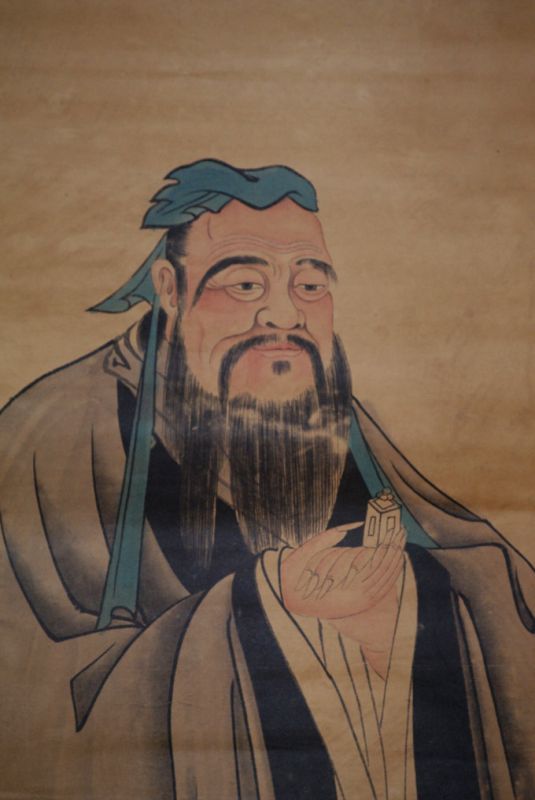 Chinesische Gemälde Kakemono Chinesischer Mönch 5