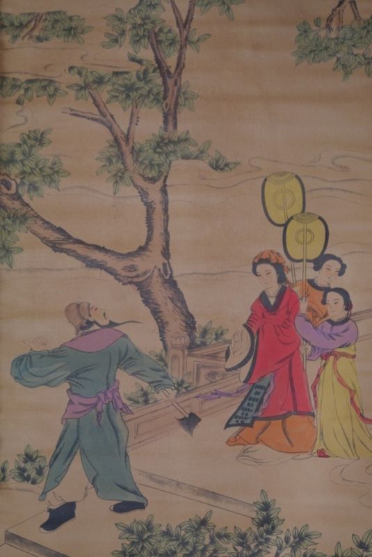 Chinesische Gemälde Kakemono 2
