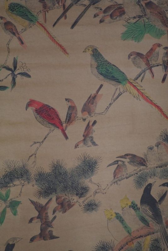 Chinesische Gemälde Kakemono Fasan 4