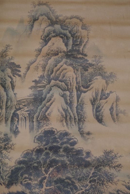Chinesische Gemälde Kakemono Landscape 8 2