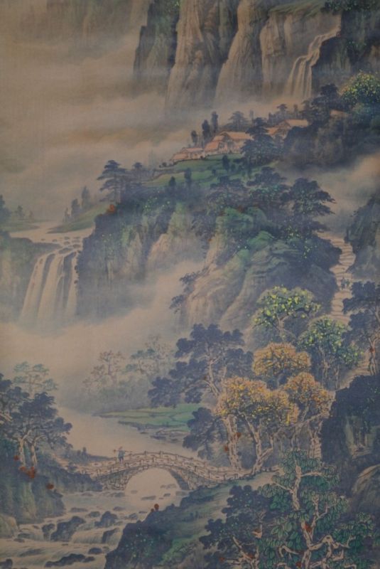 Chinesische Gemälde Kakemono Landschaft 10 3