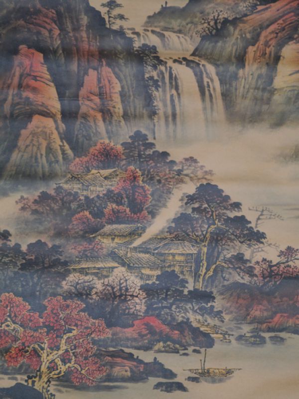 Chinesische Gemälde Kakemono Landschaft 2 3