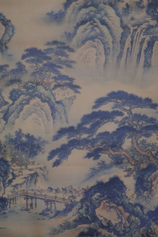Chinesische Gemälde Kakemono Landschaft 5 3