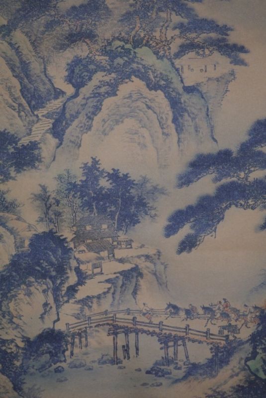 Chinesische Gemälde Kakemono Landschaft 5 5
